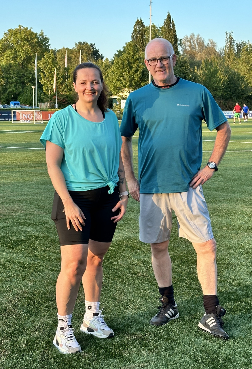 De trainers Benedetta en Henk