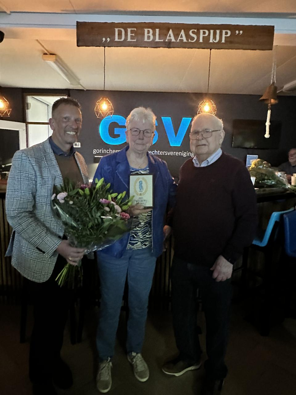 Tonny 50 jaar lid